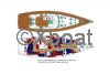 Technical sheet BENETEAU 57