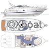 Technical sheet CRANCHI ZAFFIRO 34
