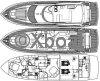 Technical sheet SUNSEEKER MANHATAN 70